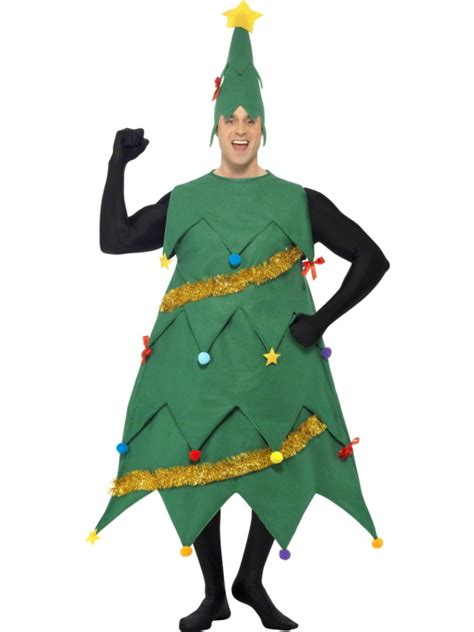 Adult Christmas tree costume Disfraz de árbol de Navidad adulto