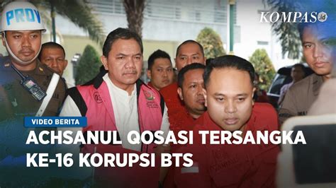 Kejagung Tahan Anggota BPK Achsanul Qosasi Dalam Kasus Korupsi BTS