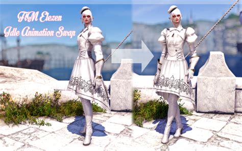 FTM Elezen Idle Animation 4 Swap IVCS The Glamour Dresser Final