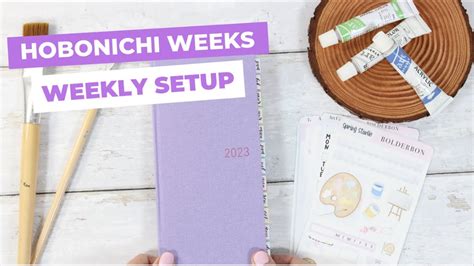 Hobonichi Weeks Setup PLAN WITH ME YouTube