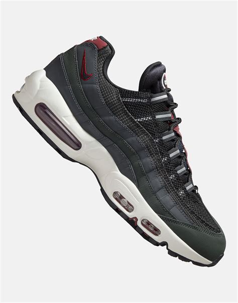 Nike Mens Air Max 95 Essential Black Life Style Sports Uk