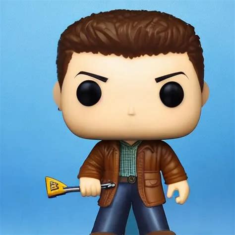 Funko Pop Dean Winchester Figurine Made Of Plastic Openart