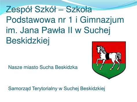 PPT Zespół Szkół Szkoła Podstawowa nr 1 i Gimnazjum im Jana Pawła