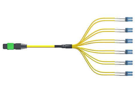 Single Mode Plenum Mpo Fanout Cable Strand Meter