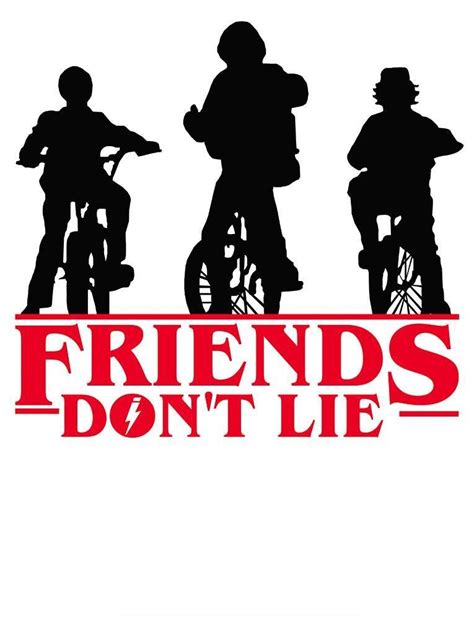 81 Stranger Things Friends Don T Lie Svg SVG PNG EPS DXF File