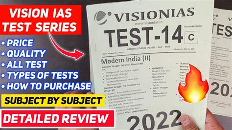 Vision Ias Test Series Test Series For Upsc Vision Ias Prelims