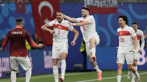 Austria 1 2 Turkey Merih Demiral Scores Twice To Send Turkey To The