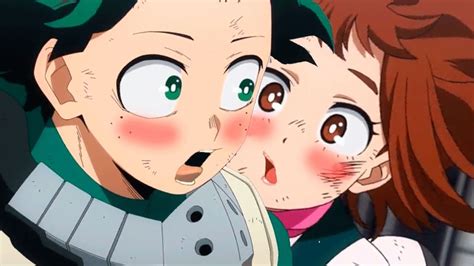 Deku X Uraraka Kiss Amv Season 5 Episode 12 Boku No Hero Academia New Youtube