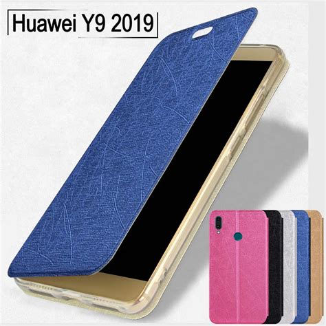 Huawei Y9 2019 Case 6 5 Ultrathin Pu Leather Case Soft Tpu Stand Book Cover For Huawei Y9 2018