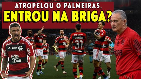 Flamengo Atropela Palmeiras E Entra Na Briga Gr Mio E Botafogo Vira