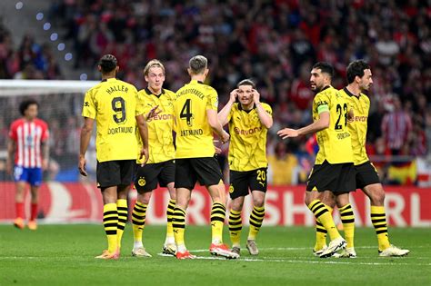 How Borussia Dortmund Can Beat Atl Tico Madrid And Advance To The