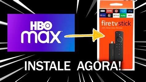 Como instalar o HBO Max no Fire TV Stick da Amazon RÁPIDO YouTube