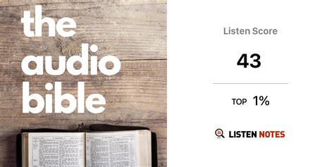 The Audio Bible (podcast) - The Audio Bible | Listen Notes