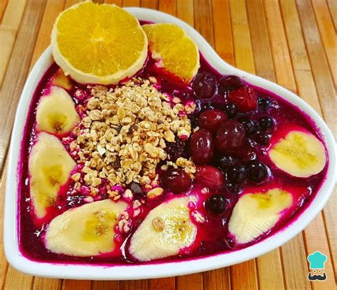 Smoothie Bowl De Frutos Rojos Y Fruta Del Drag N S Per Antioxidante