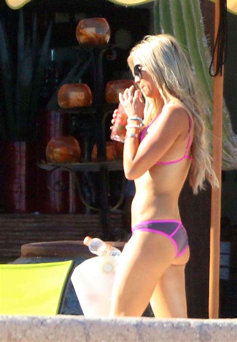 Christina El Moussa In Purple Bikini 2018 03 GotCeleb