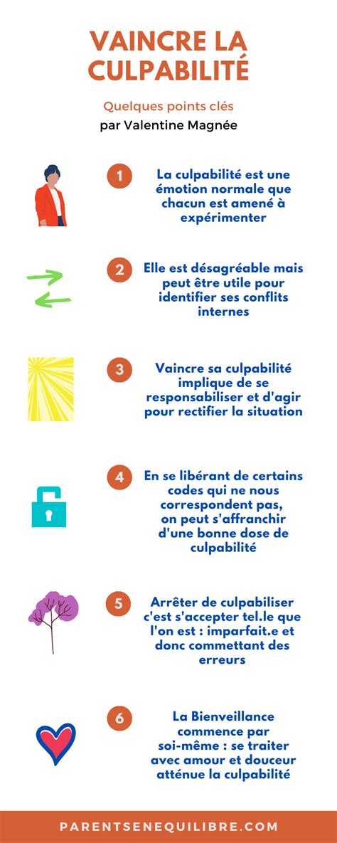 Comment Vaincre Le Sentiment De Culpabilit Des Outils Pour Apprendre