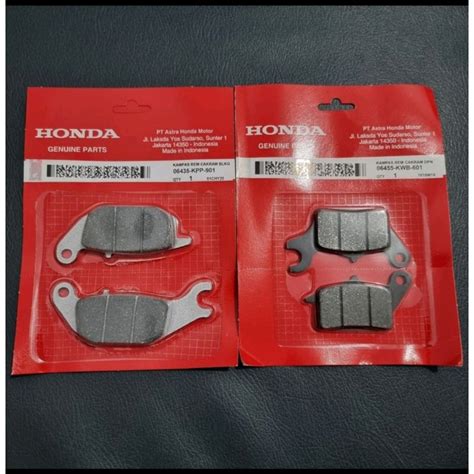 Jual PAKET DISPAD KAMPAS REM DEPAN BELAKANG BLADE REVO 110 SUPRA X