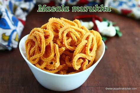 Masala Murukku Jeyashri S Kitchen