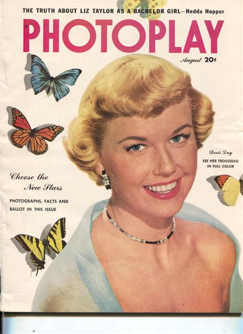 Photoplay Doris Day Rita Hayworth Kirk Douglas Mario Lanza Aug 1951