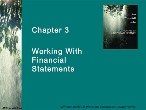 intro  corporate finance   ross chap
