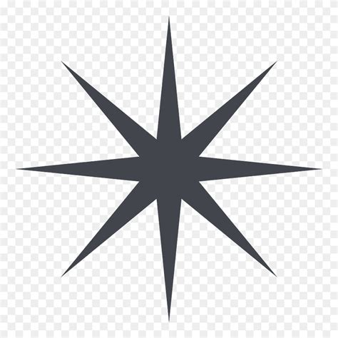 8 Point Star Svg