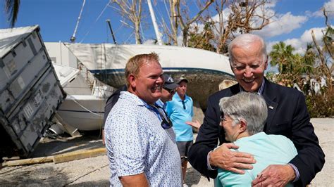 Hurrikan Ian Biden In Florida Wiederaufbau Wird Jahre Dauern