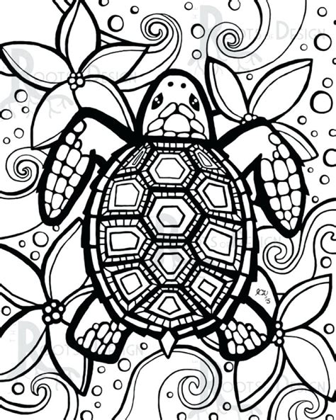 Turtle Coloring Pages For Preschoolers at GetDrawings | Free download