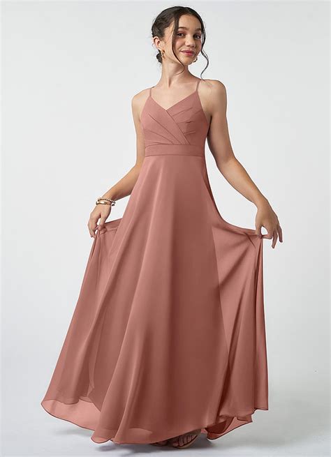 Cedar Rose Azazie Avelina JBD Junior Bridesmaid Dresses Azazie