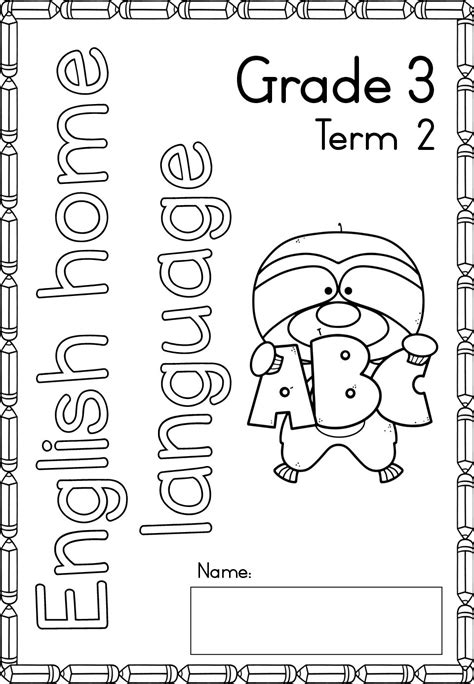 English Home Language Activity Book Grade Term Teacha