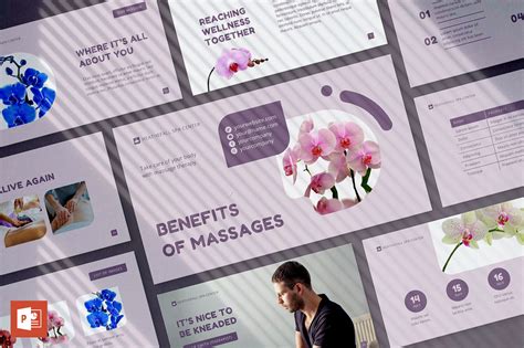 Massage Spa Salon Powerpoint Presentation Template Behance