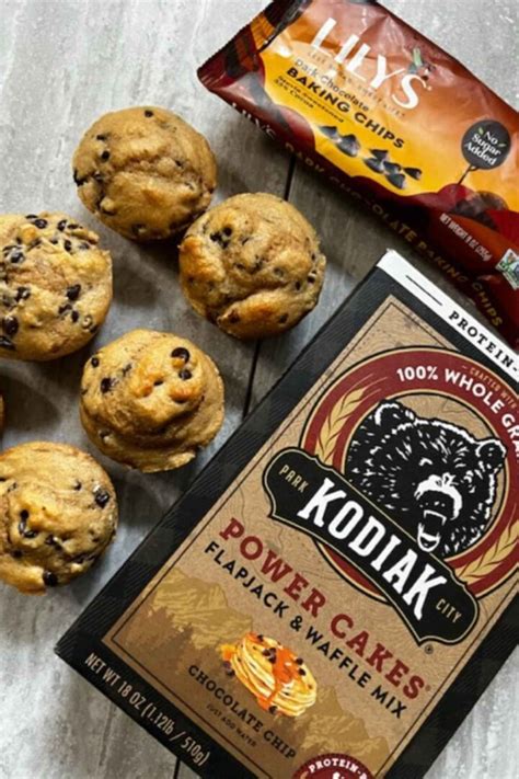 Chocolate Chip Kodiak Cakes Muffin Recipe Views From Here