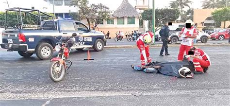 Muere Motociclista Impactado Por Cami N Peri Dico El Orbe