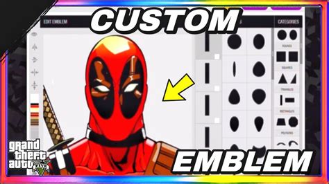 Gta 5 Online How To Upload Custom Crew Emblem Picture Tutorial 2022