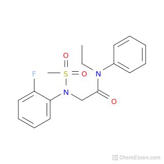 N Ethyl N Fluorophenyl Methanesulfonamido N Phenylacetamide