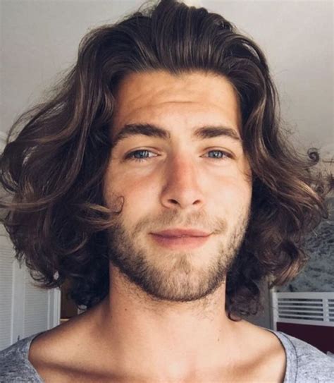 Mens Hairstyles Medium Length Wavy