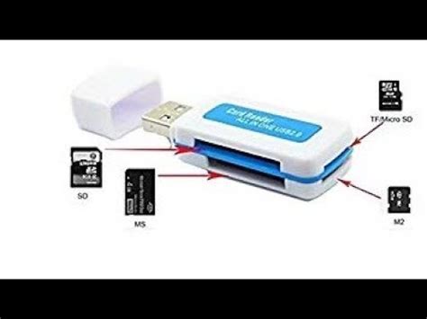 All In 1 USB 2 0 Multi Memory Card Reader Unboxing YouTube