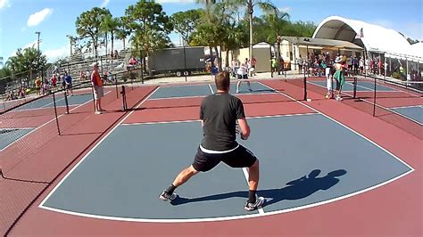 2017 US Open Pickleball Championships Men S Pro Singles Round 2 YouTube