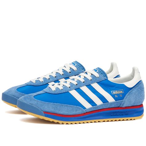 Adidas Sl 72 Rs Blue And Core White And Better Scarlet End