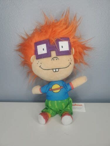 Rugrats Nickelodeon Chuckie Finster Plush Doll 8 Inch Toy 4645893321