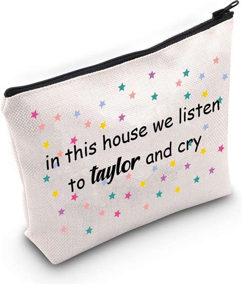 Tobgbe Singer Inspired Makeup Bag Singer Merchandise Singer