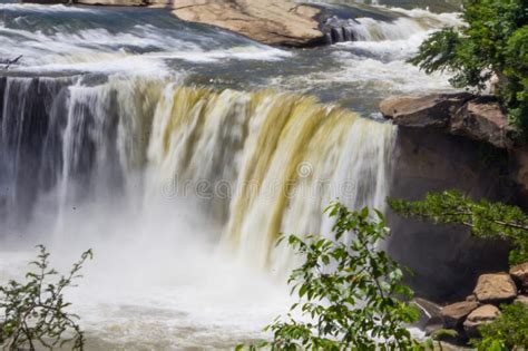 Views At Cumberland Falls State Park Kentucky Stock Image Image Of