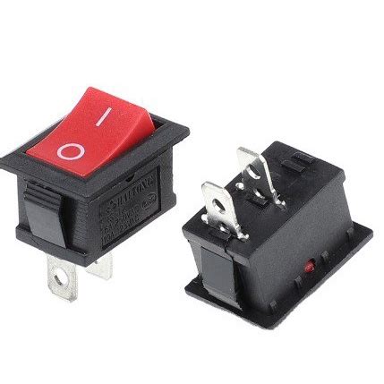 Jual Rocker Switch Mini ON OFF 2 Pin 2 Kaki Saklar Mini On Off