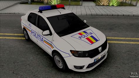 Dacia Logan Politia For Gta San Andreas