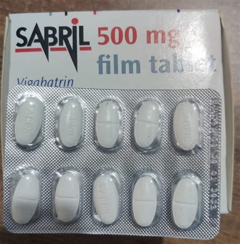 Sanofi Sabril 500 Mg Tablet At Rs 10500 Box Sabril Vigabatrin Tablet