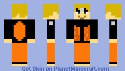 Naruto Uzumaki Minecraft Skin