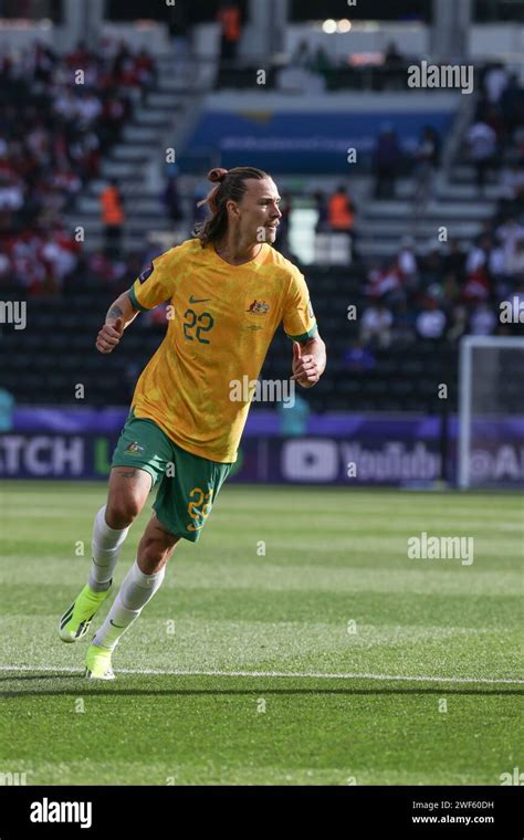 Doha Qatar January Jackson Irvine Of Australia And Fc St Pauli