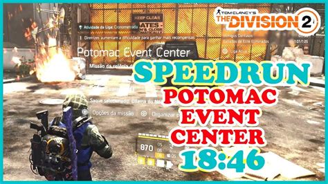 Speedrun Potomac Event Center Minutos The Division Ft