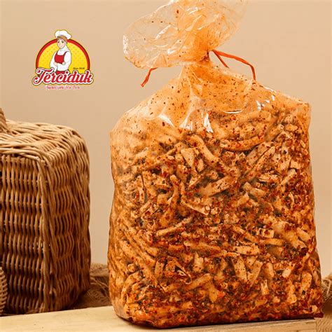 Jual Terciduk Basreng Stik Bumbu Basah Pedas Daun Jeruk Gr