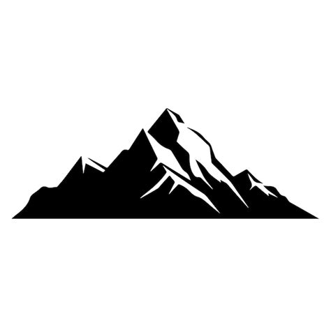 Premium Vector Free Vector Hand Drawn Mountain Range Silhouette