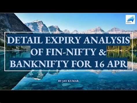 Detail Expiry Analysis Of Finnifty Banknifty For Apr With Jay